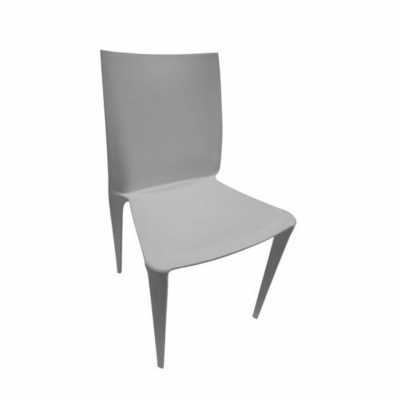 White bellini chair